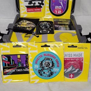 Invicta Bolt  Chronograph with case  and more